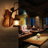 Applique da Interno in Legno Forma Calabash