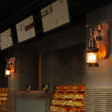 Lampade da Muro Rustiche Zampa e Lanterna