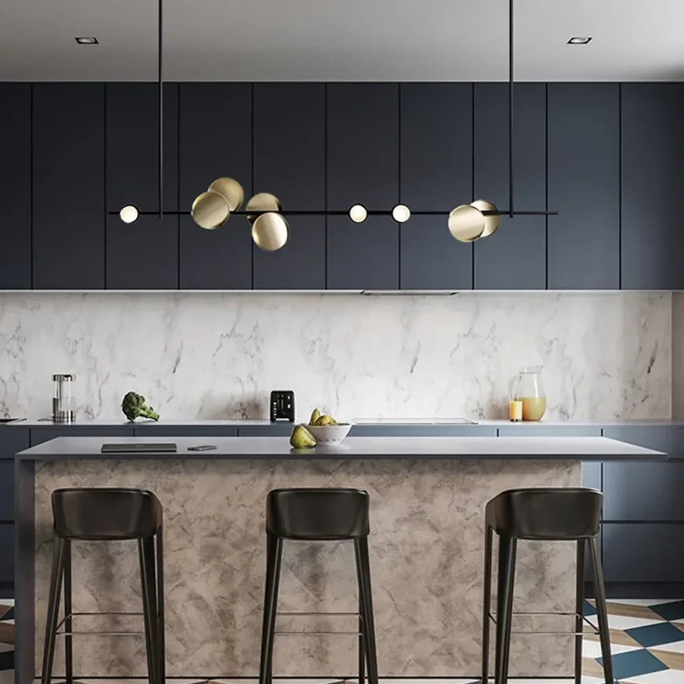 Lampadario Led Cucina Moderna Disco Decorativo