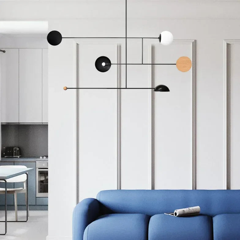 Lampadario Soggiorno Moderno Led Multi-testa Creativa Design