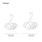 Nuvola Onirica Lampadari a Sospensione a Led