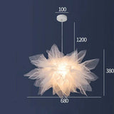 Lampadari A Sospensione Bianchi Design Tessuto Sognante