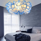 Lampadario Camera Moderna in Acrilico a Forma di Fiori