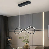 Lampadario Led Dimmerabile Design a Fiocco Elegante