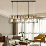 Lampadari Industriali Soggiorno Esagonali in Metallo Resistente