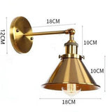 Lampade da Muro a Led Vintage Coniche