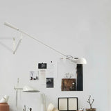 Minimalista Lampada da Parete Braccio Lungo Nero