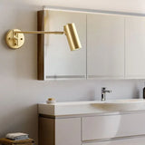 Faretti da Parete Orientabile in Metallo Nero Moderno