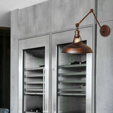 Applique Industriale da Esterno Metallo Nero