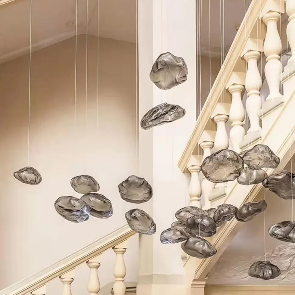 Vetro Lampadari Moderni Forma Bolla Irregolare