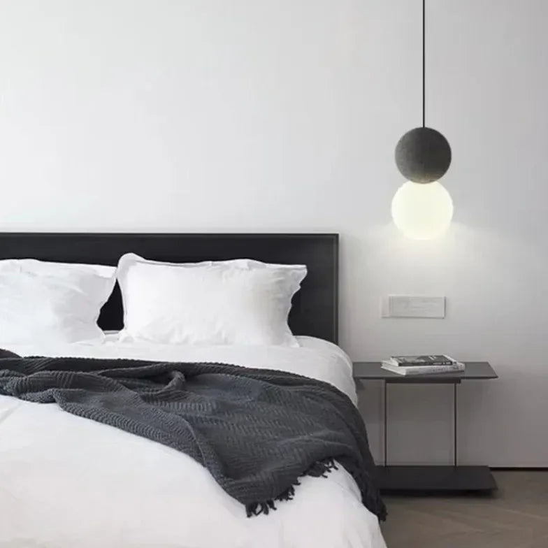 Lampadari Moderni con Sfere per Camera da Letto