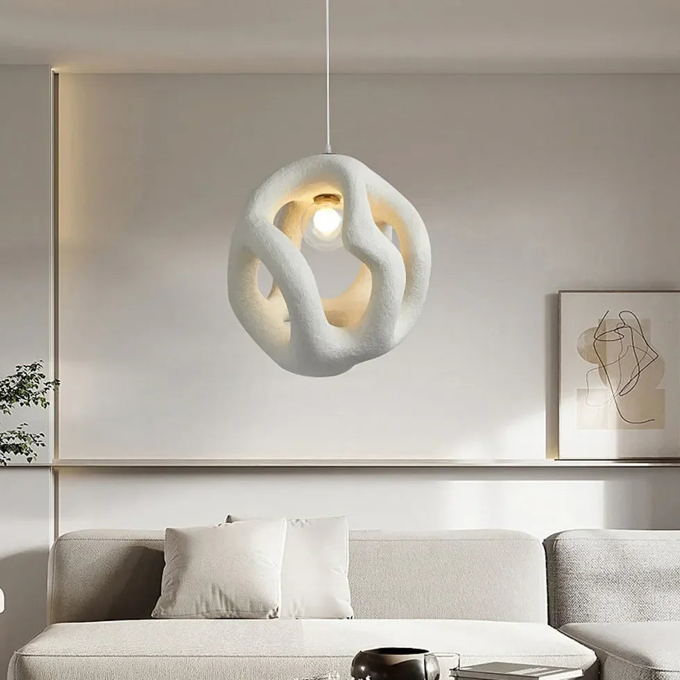 Moderno Lampadario Soggiorno Elegante Scultura a Sfera