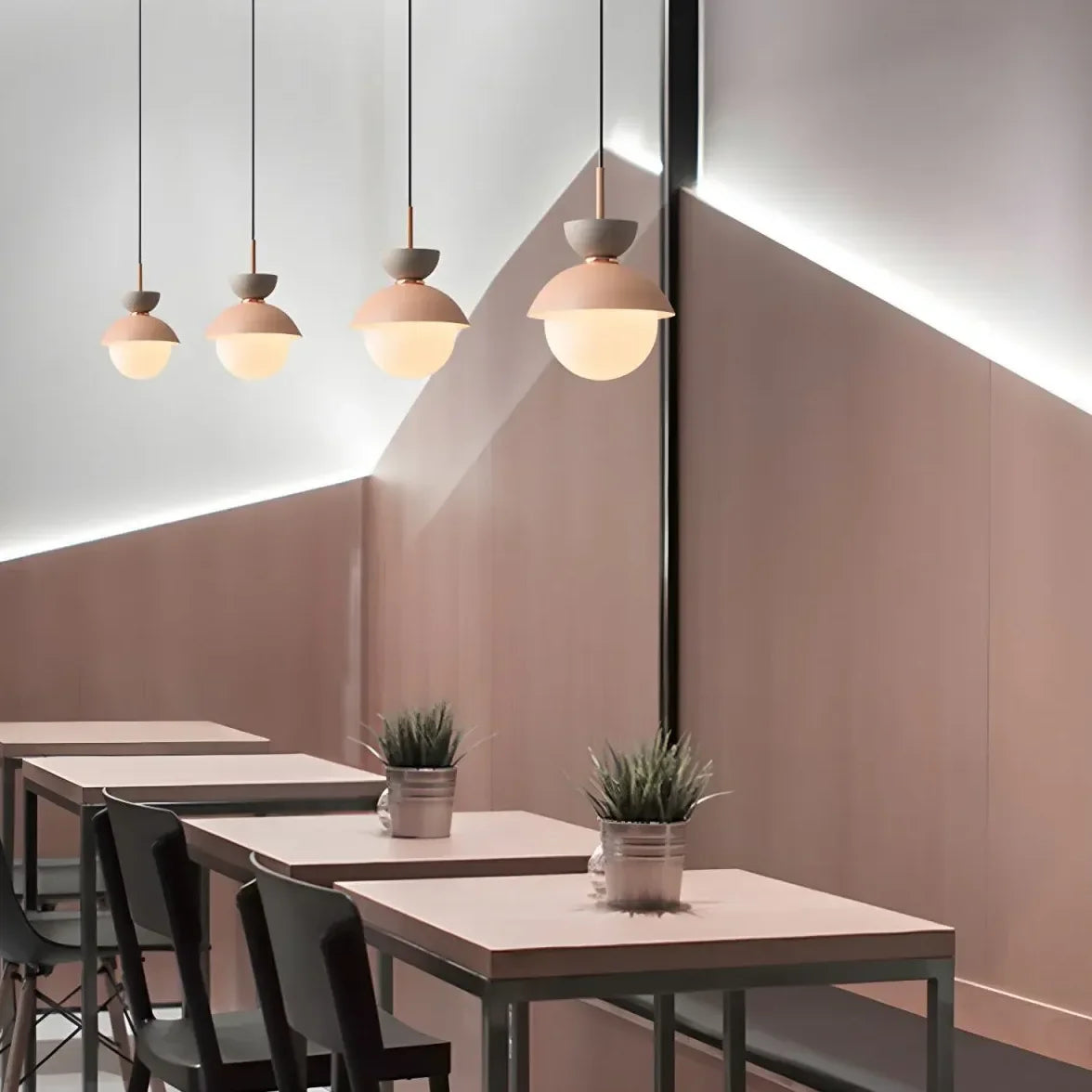 Lampadari Moderni Sala da Pranzo in Vetro