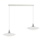 Lampadario Pendente Bianco Stile Nordico a Più Livelli