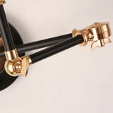 Applique Dorata da Parete Regolabile per Camera da Letto