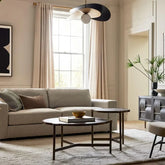 Lampadario Led Soggiorno Doppio Colore Design Circolare