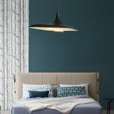 Lampadari Camera Letto Moderni Nero a Disco