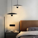 Lampadari Camera da Letto Moderna Disco Nero