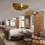 Lampadari Moderni per Salotto Eleganti Foglia Loto