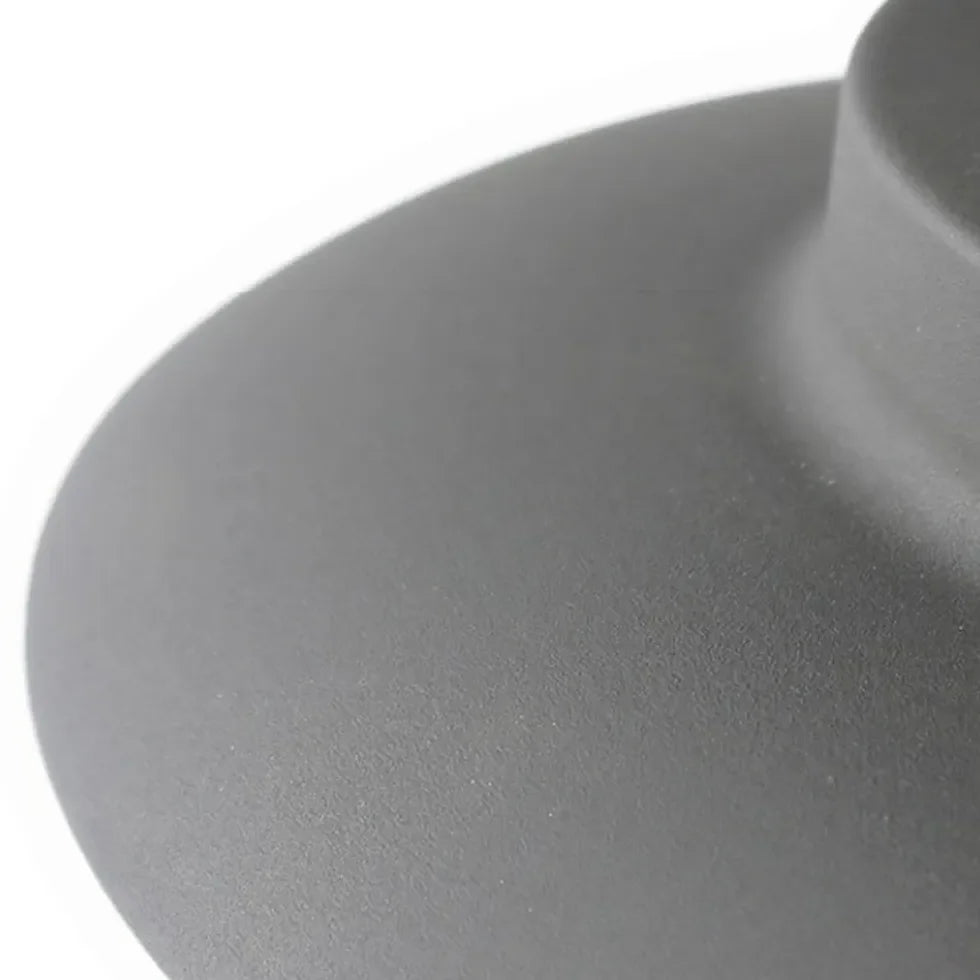 Lampione per Esterno LED Design Moderno in Metallo Nero