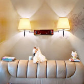 Applique da Parete a Due Luci Regolabile per Camera