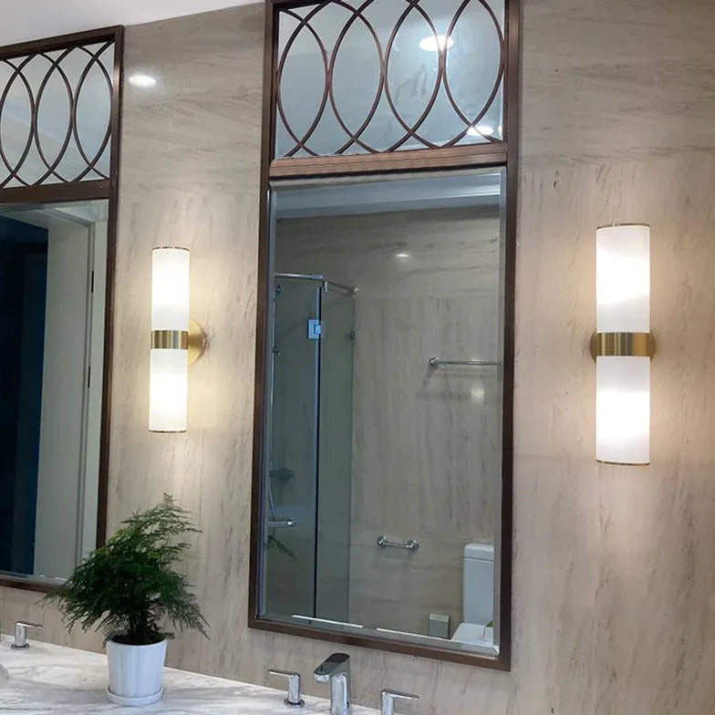 Applique da Parete in Ottone per Bagno