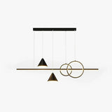 Lampade a Sospensione Bianche Design Geometrico Moderno