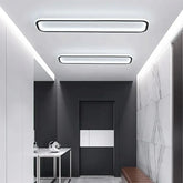 Plafoniere Moderne Nere LED on Luce Tricolore