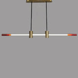 Lampada lineare LED a Sospensione Moderna a Risparmio Energetico