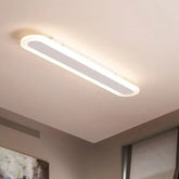 Bianco Plafoniera LED Soffitto Ovale Semplice