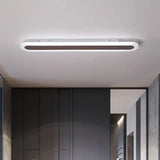Bianco Plafoniera LED Soffitto Ovale Semplice