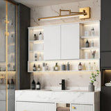 Lampada Led da Specchio Dorata per Bagno