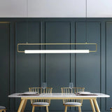 Lampadari per Sala da Pranzo Moderna Rettangolare