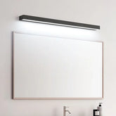 Lampade da Parete per Specchio Bagno Nero Lineare