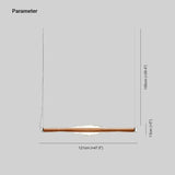 Lampadario Led Design Moderno Con Struttura Tubolare