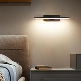 Lampada da Comodino per Lettura LED Regolabile in Metallo Design Moderno