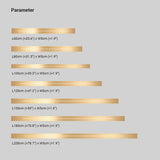 Applique Lunga da Parete LED Dimmerabili Minimal per Soggiorno