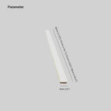 Applique Bagno Moderno Bianco in Acrilico Impermeabile