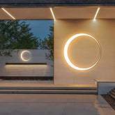 Applique Moderne da Esterno LED Design Moderno a Forma di Luna