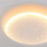 Plafoniera da Soffitto a Led Gesso Luna
