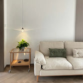 Lampadario Cristallo Moderno Trasparente Forma Goccia