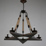 Lampadari a Sospensione Candela Stile Industriale Vintage