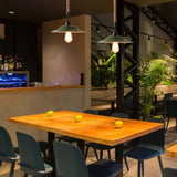 Lampada a Sospensione Industriale Vintage con Corda