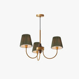 Lampadario Sospensione Vintage in Tessuto LED