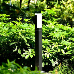 Luce solare lampione da giardino con sensore di movimento dal design moderno