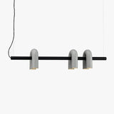 Lampadari Sospesi Led U Forma Nera