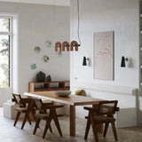 Lampadari Sospesi Led U Forma Nera