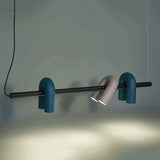 Lampadari Sospesi Led U Forma Nera