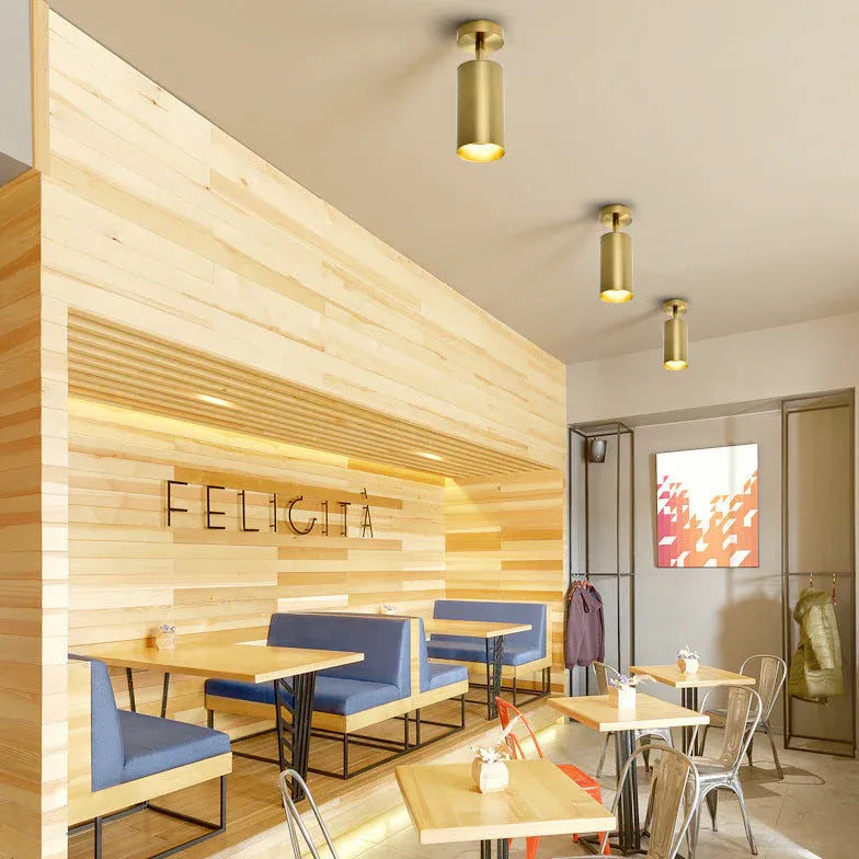 Faretti Spot Da Soffitto Oro Per Sala Da Pranzo