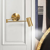 Lampada da Lettura Letto Oro per Regolabile